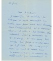 BOURDET Edouard, dramaturge. Lettre autographe (G 4091)