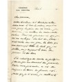 BARRES Maurice, écrivain et homme politique. Lettre autographe (G 5320)