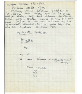 SARTRE Jean-Paul, philosophe, écrivain, dramaturge.  Manuscrit autographe, Affaire H Martin (Réf. G 928)