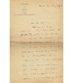 DUMEZIL (Georges). Professeur des civilisations indo-européennes au Collège de France. Lettre à Merleau-Ponty (Réf. G 4363)