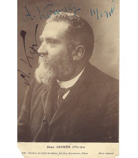 KERENSKY Alexandre, homme politique et avocat. Photographie signée (G5836)