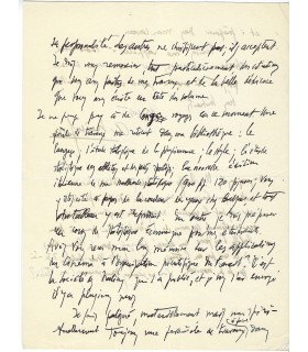 Lettre autographe signée, 11 juillet 1931, page 2