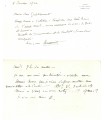 BRACQUEMOND (Félix), Peintre céramiste et graveur. 2 Lettres Autographes à Guillemot (G 175)